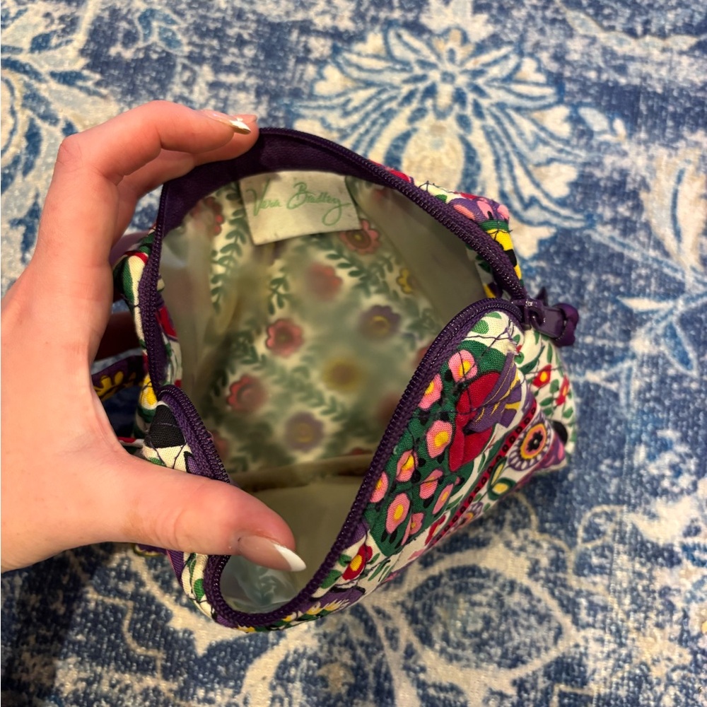 Vera Bradley Multicolor Floral makeup Bag - Picture 2 of 3